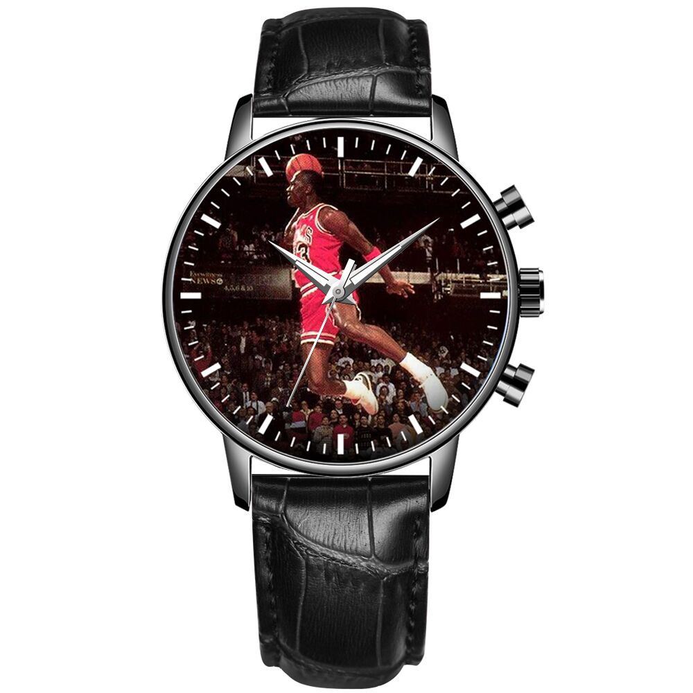 Men's Figure Quartz Movement Watch