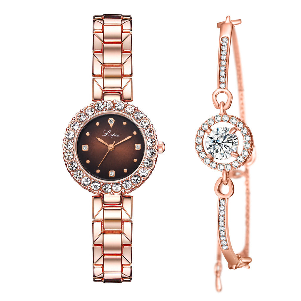 Ladies Watch Bracelet Set