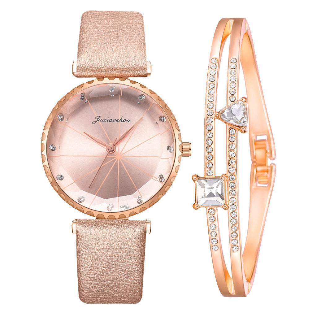 Ladies Watch Bracelet Combination Set Time Watch