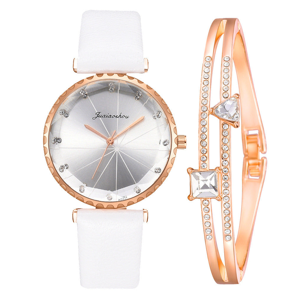 Ladies Watch Bracelet Combination Set Time Watch