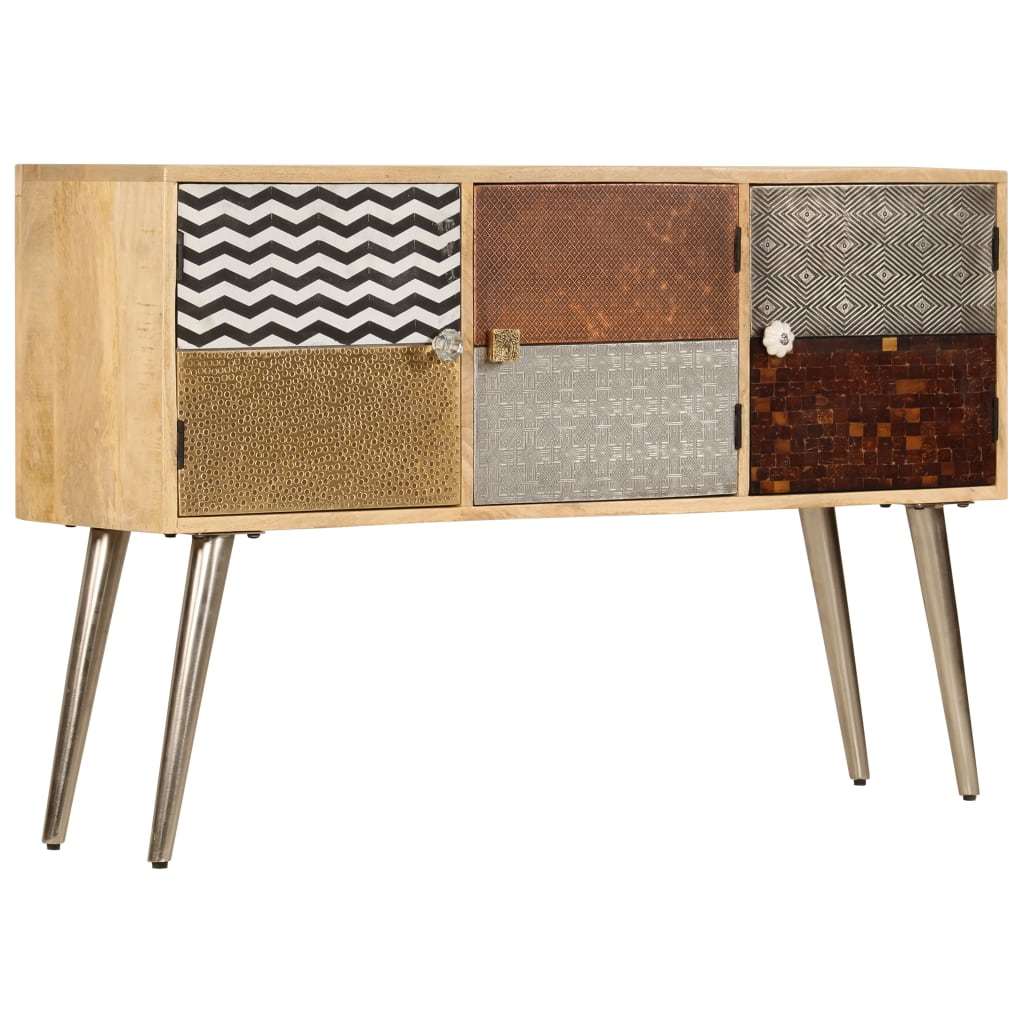 Sideboard 47.2"x11.8"x29.5" Solid Mango Wood