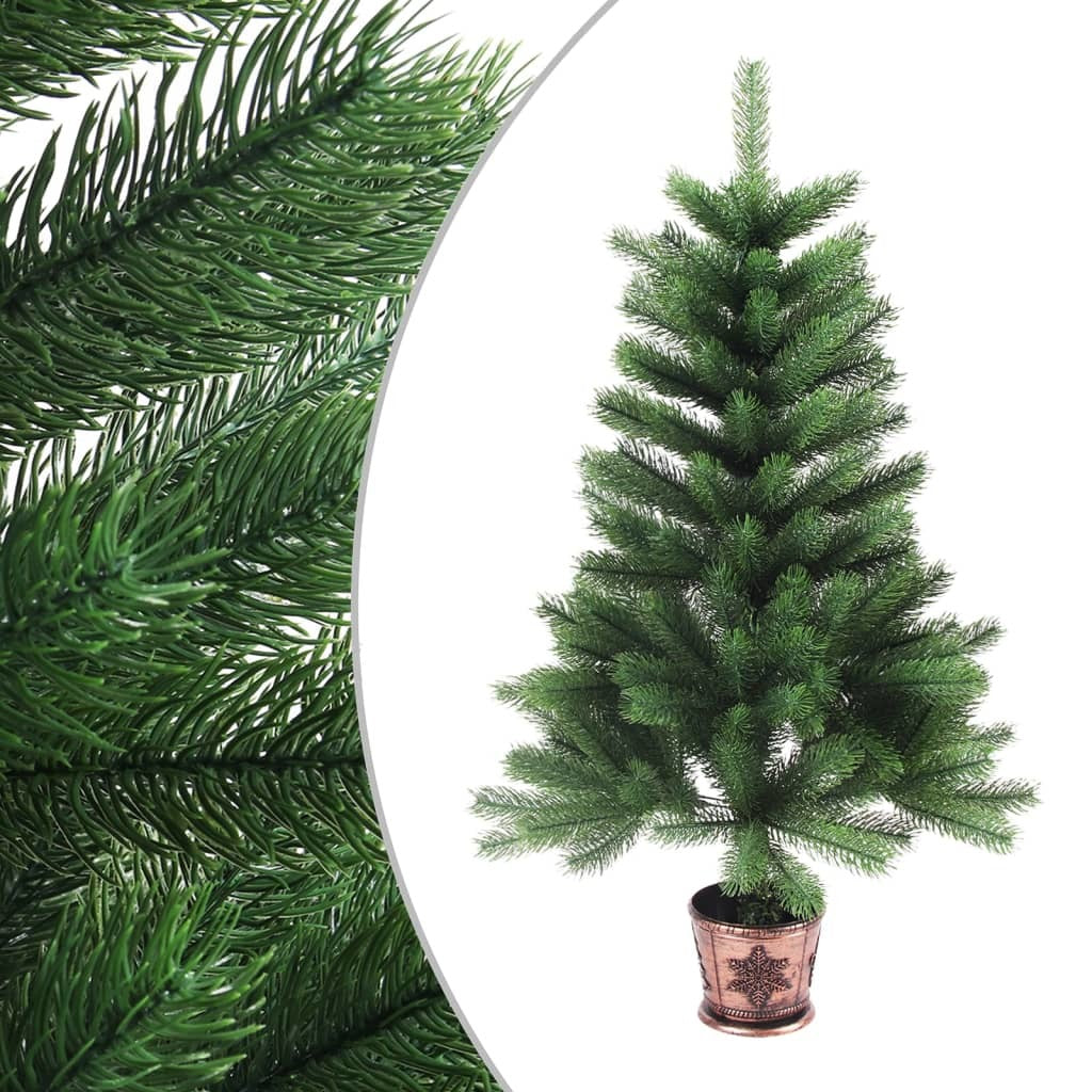 Artificial Christmas Tree Lifelike Needles 3 ft Green
