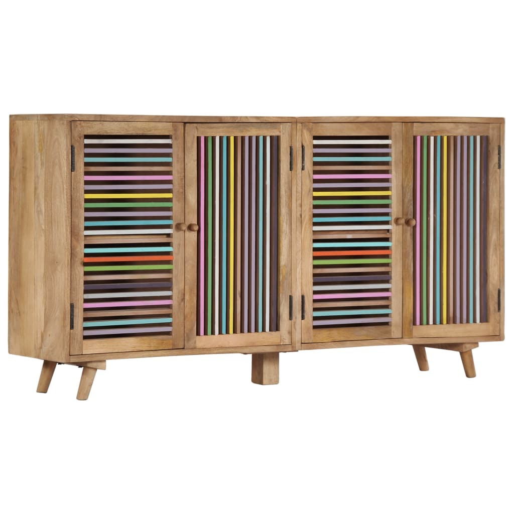 Sideboard 59.1"x11.8"x29.5" Solid Mango Wood