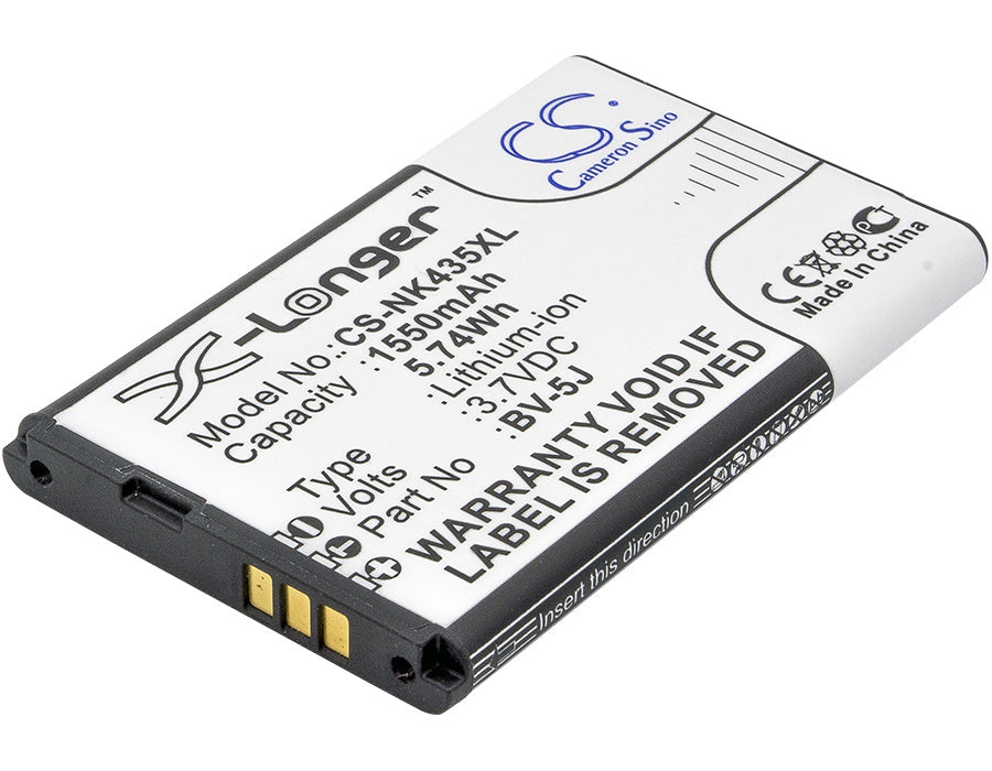 1550mAh Battery - CS-NK435XL / Li-ion / Volts: 3.7