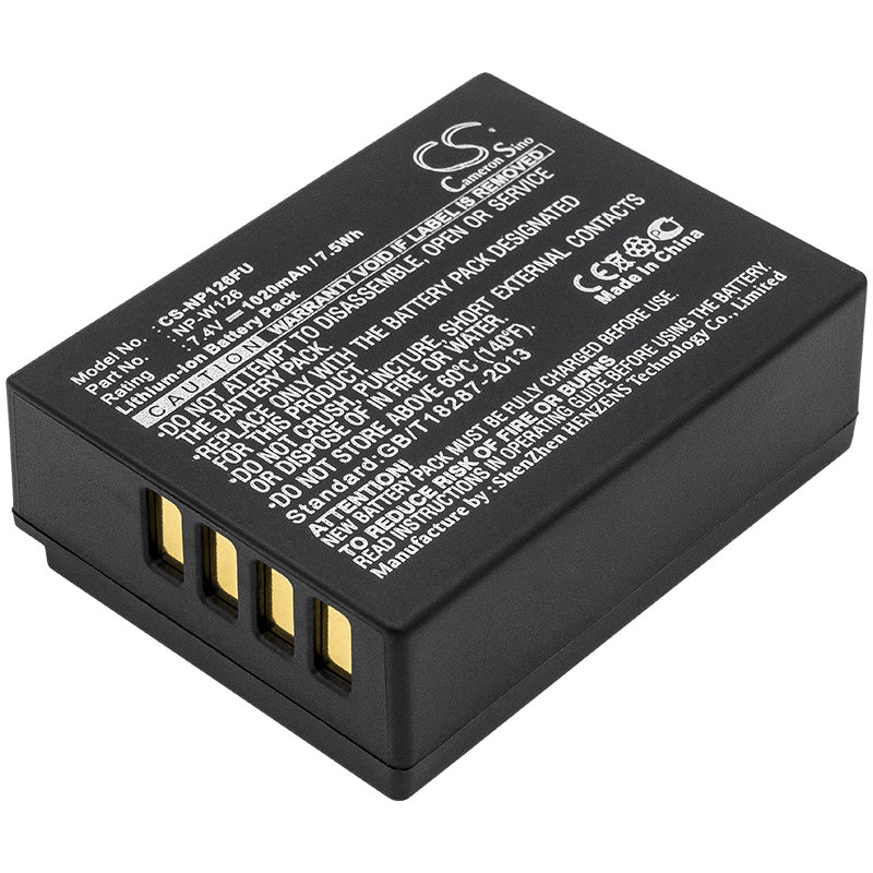 1020mAh Battery - CS-NP126FU / Li-ion / Volts: 7.4