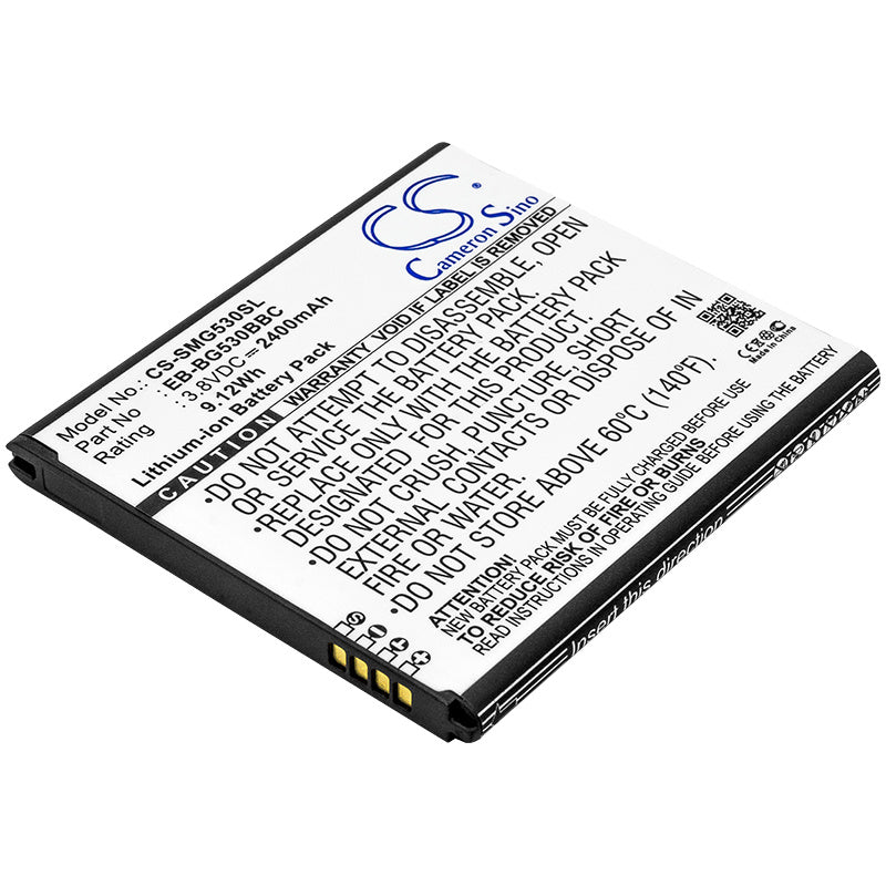 2400mAh Battery - CS-SMG530SL / Li-ion / Volts: 3.8
