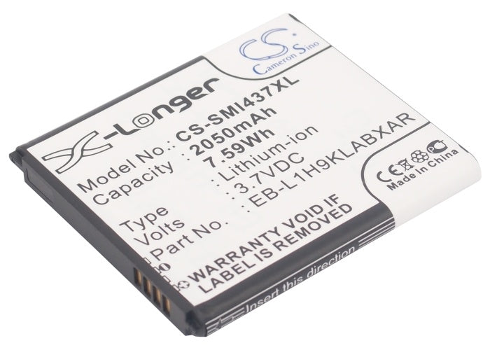 2050mAh Battery - CS-SMI437XL / Li-ion / Volts: 3.7