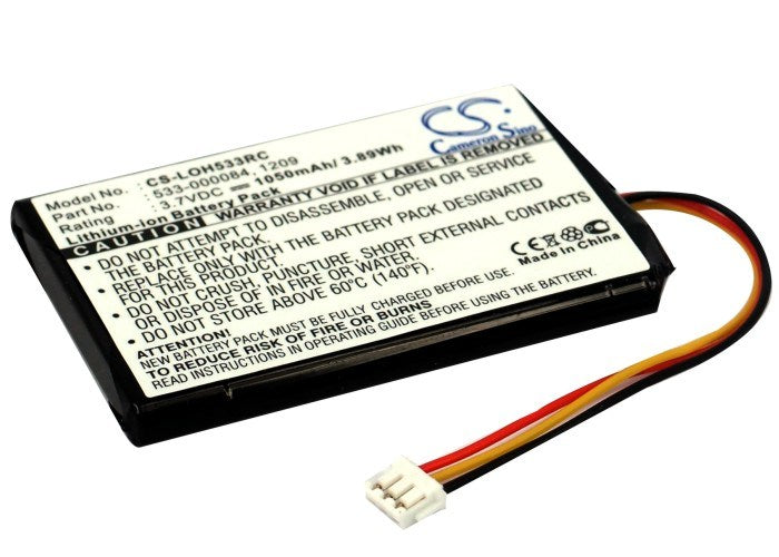 1050mAh Battery - CS-LOH533RC / Li-ion / Volts: 3.7