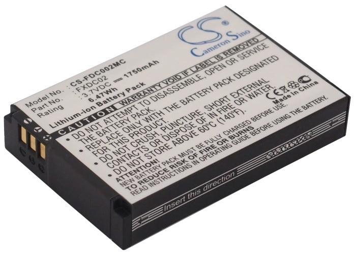 1750mAh Battery - CS-FDC002MC / Li-ion / Volts: 3.7