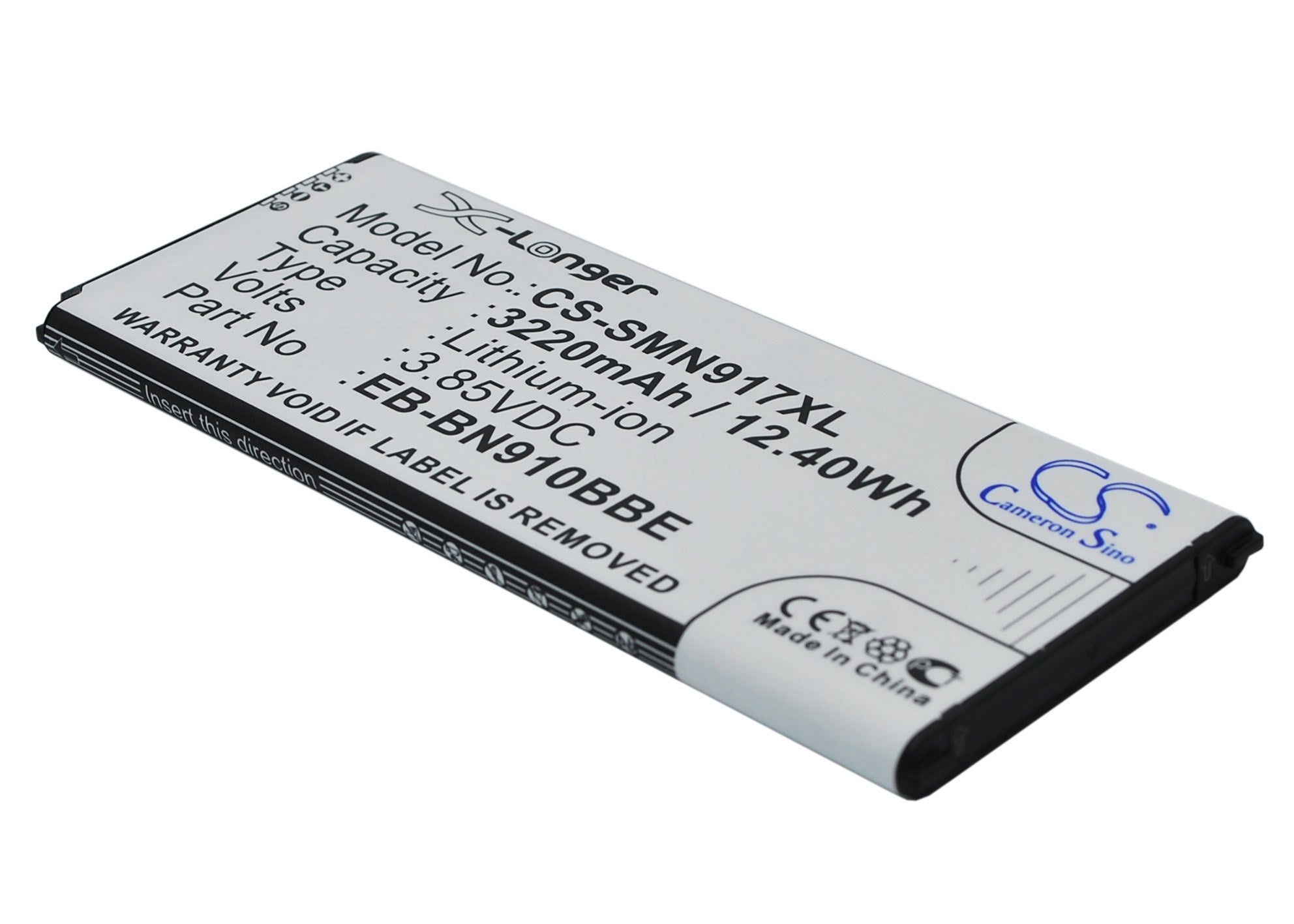 3220mAh Battery - CS-SMN917XL / Li-ion / Volts: 3.85V