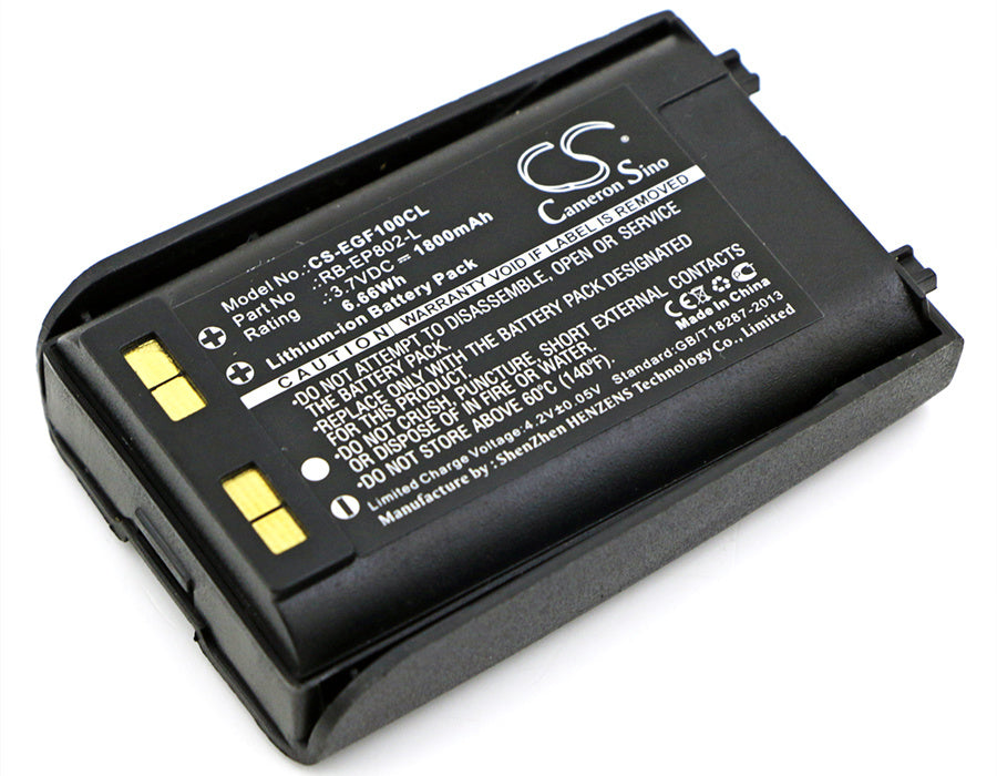 1800mAh Battery - CS-EGF100CL / Li-ion / Volts: 3.7