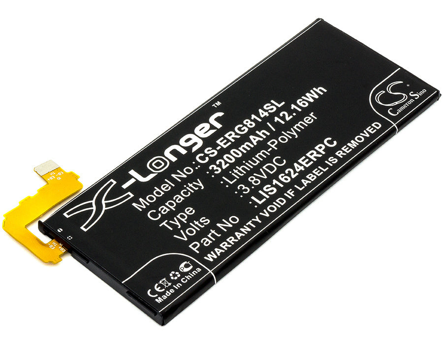 3200mAh Battery - CS-ERG814SL / Li-Polymer / Volts: 3.8