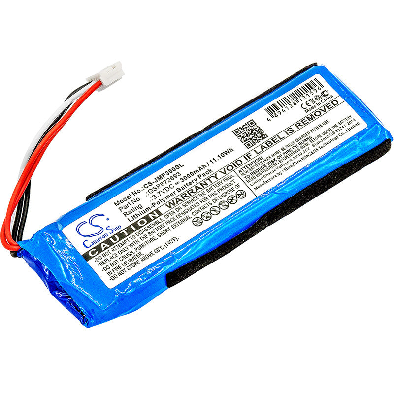 3000mAh Battery - CS-JMF300SL / Li-Polymer / Volts: 3.7