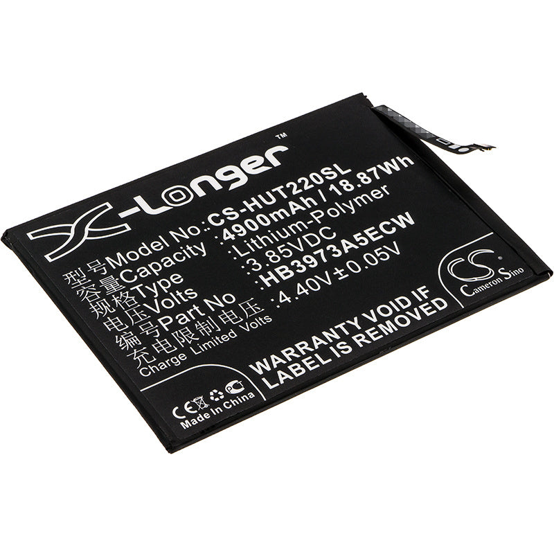 4900mAh Battery - CS-HUT220SL / Li-Polymer / Volts: 3.85