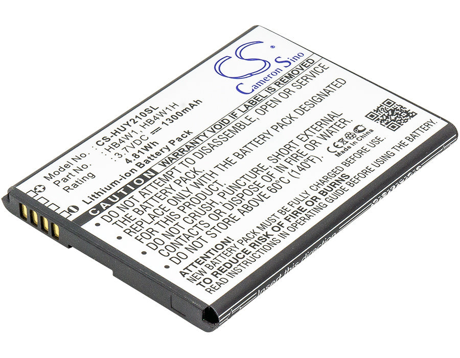 1300mAh Battery - CS-HUY210SL / Li-ion / Volts: 3.7