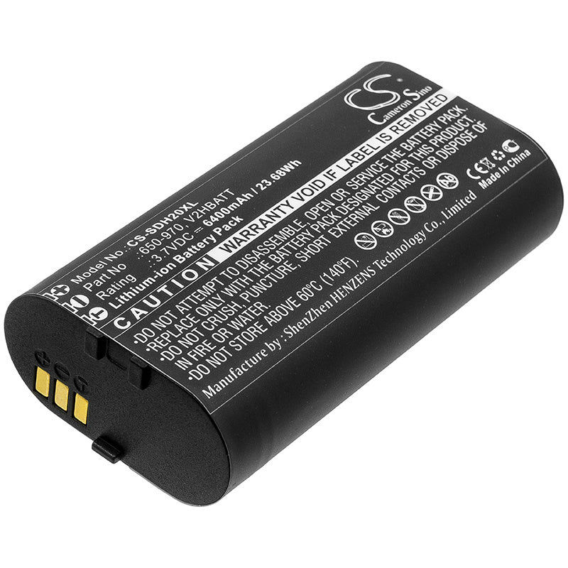 6400mAh Battery - CS-SDH20XL / Li-ion / Volts: 3.7