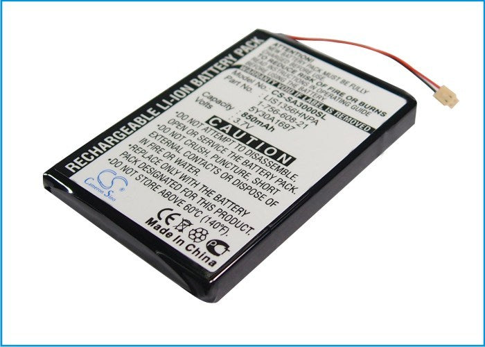 850mAh Battery - CS-SA3000SL / Li-ion / Volts: 3.7