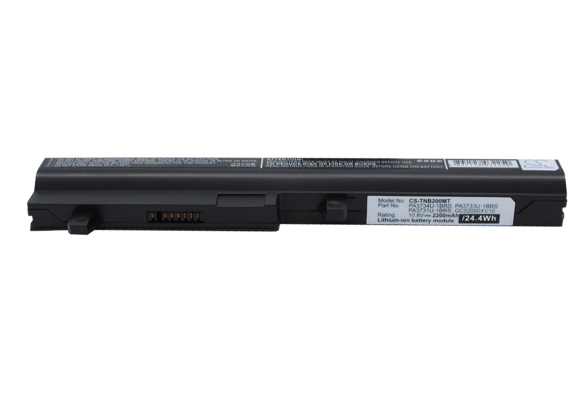 2200mAh Battery - CS-TNB200MT / Li-ion / Volts: 10.8