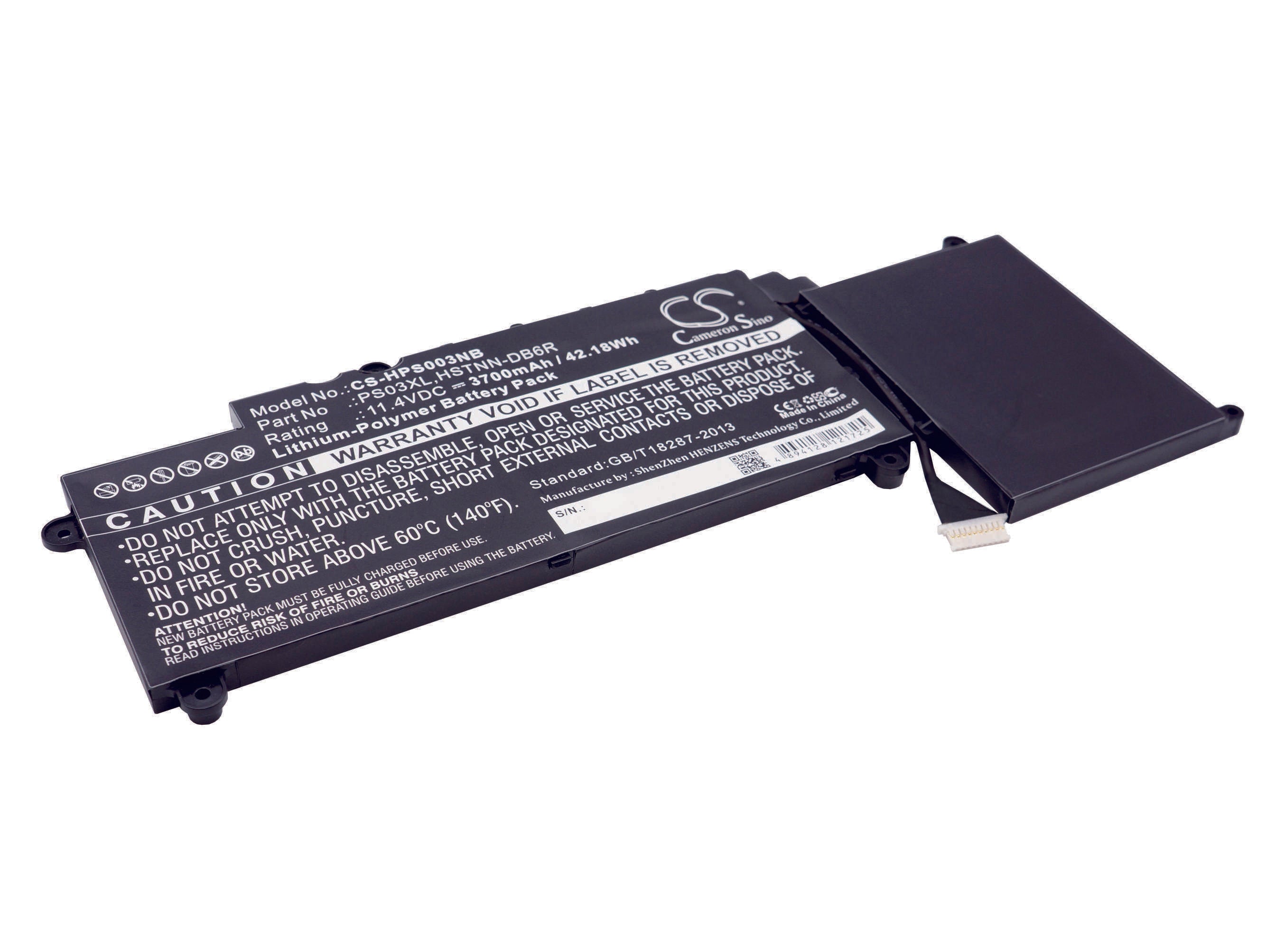 3700mAh Battery - CS-HPS003NB / Li-Polymer / Volts: 11.4
