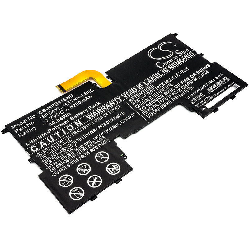 5200mAh Battery - CS-HPS115NB / Li-Polymer / Volts: 7.7