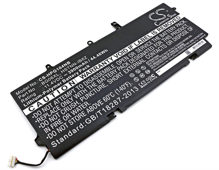 3900mAh Battery - CS-HPG104NB / Li-Polymer / Volts: 11.4