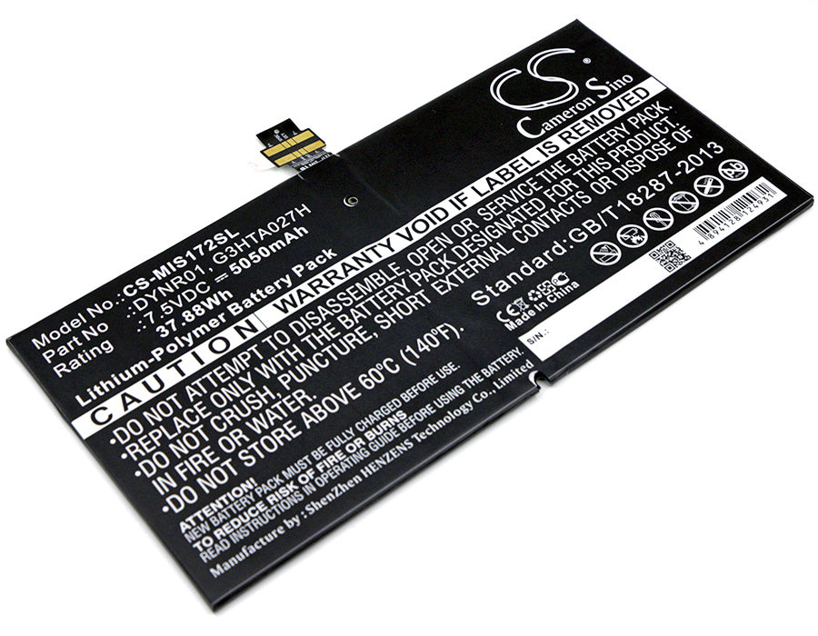 5050mAh Battery - CS-MIS172SL / Li-Polymer / Volts: 7.5