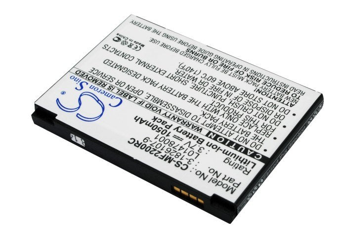 1050mAh Battery - CS-MF2200RC / Li-ion / Volts: 3.7
