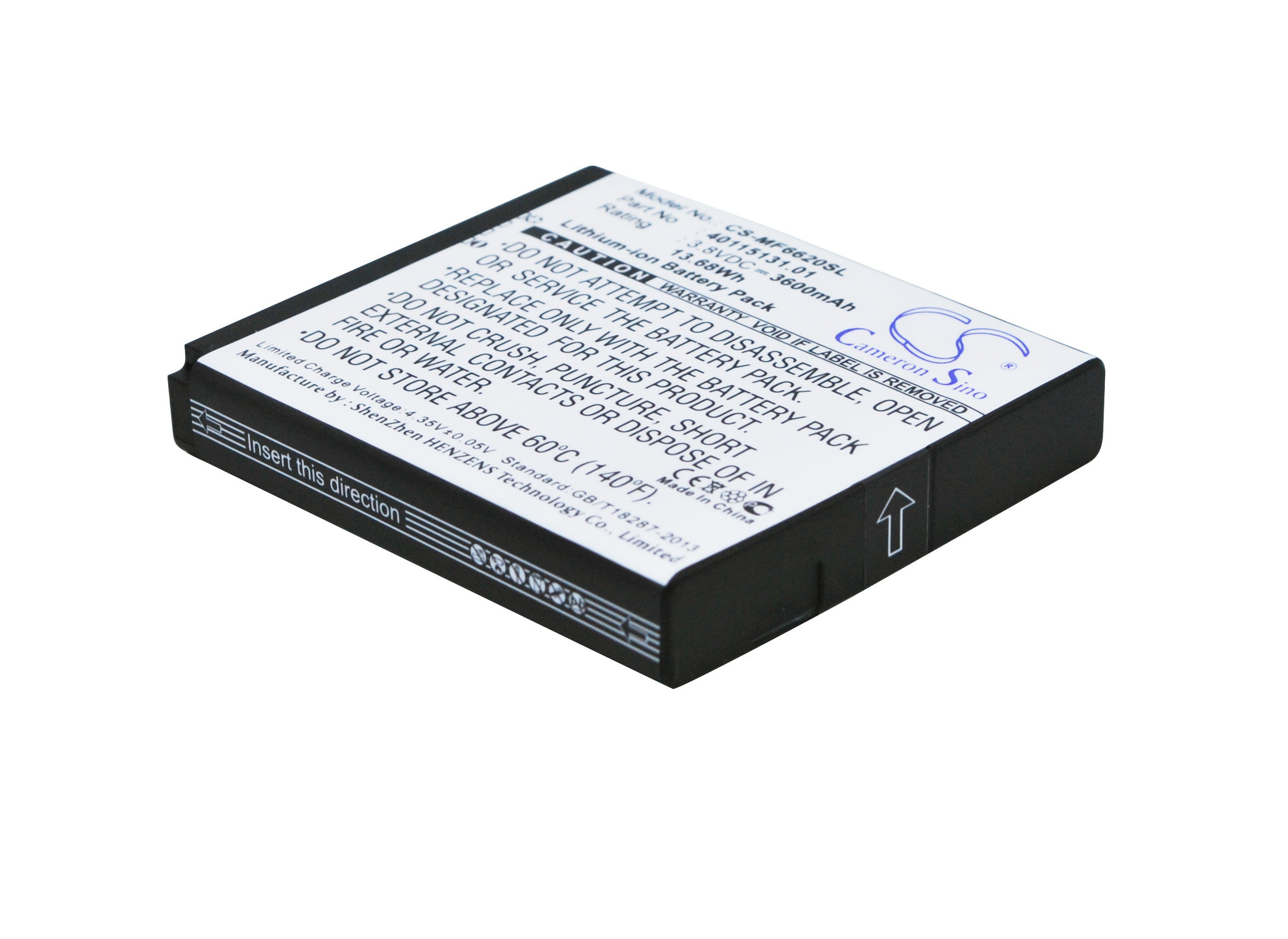 3600mAh Battery - CS-MF6620SL / Li-ion / Volts: 3.8