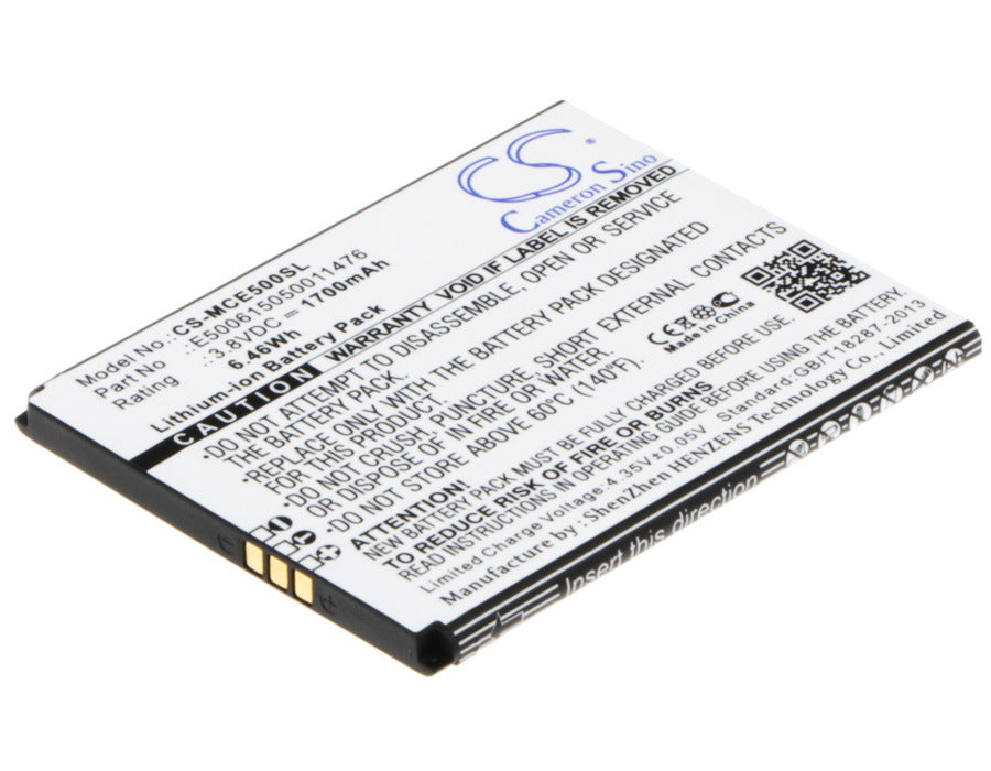 1700mAh Battery - CS-MCE500SL / Li-ion / Volts: 3.8