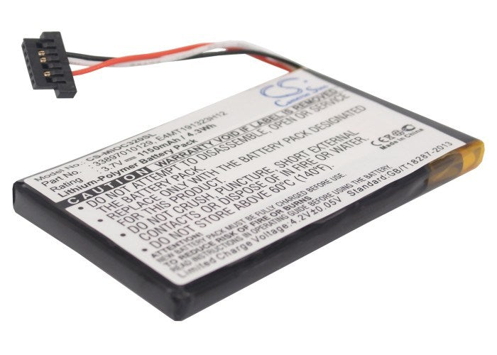 1150mAh Battery - CS-MIOC320SL / Li-Polymer / Volts: 3.7