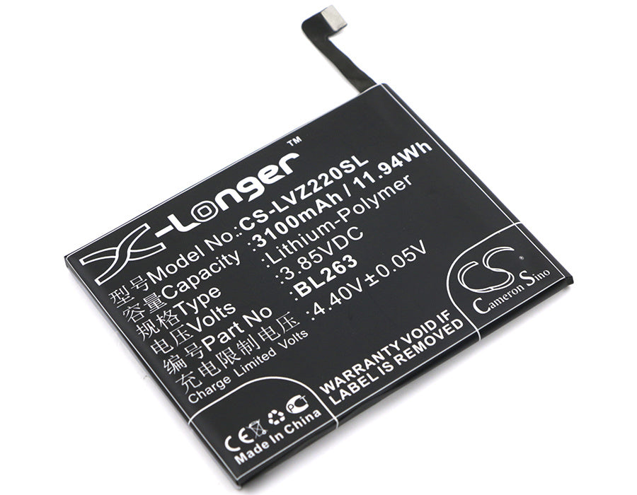 3100mAh Battery - CS-LVZ220SL / Li-Polymer / Volts: 3.85