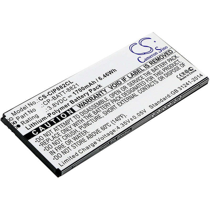 1700mAh Battery - CS-CIP882CL / Li-Polymer / Volts: 3.8
