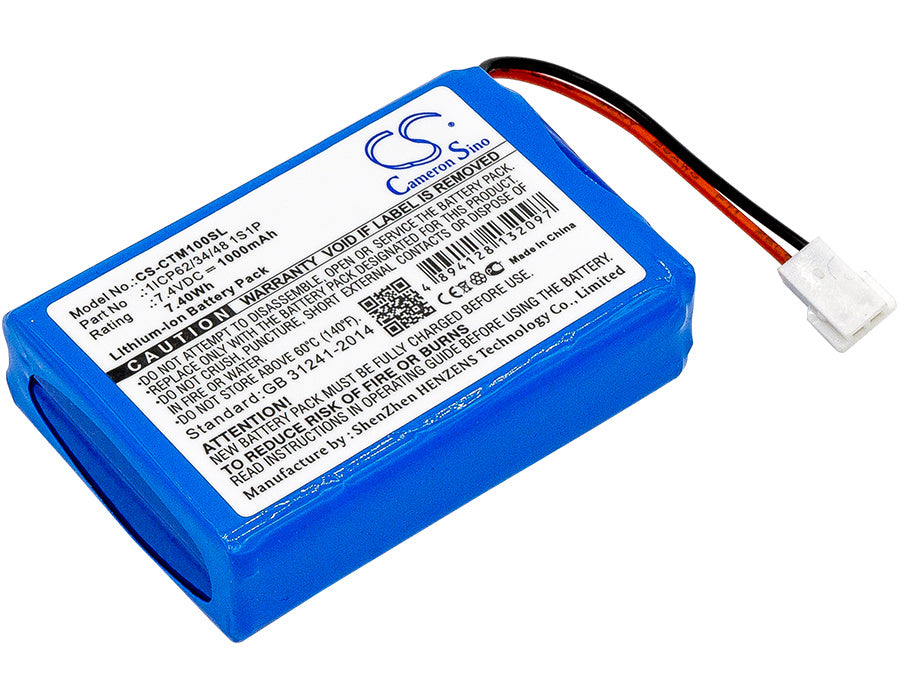 1000mAh Battery - CS-CTM100SL / Li-ion / Volts: 7.4
