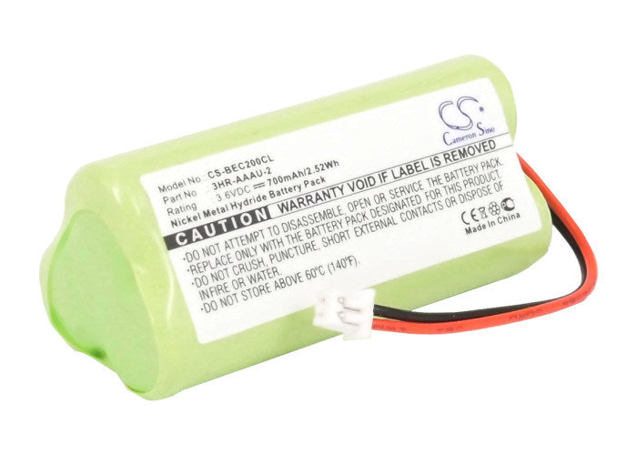 700mAh Battery - CS-BEC200CL / Ni-MH / Volts: 3.6