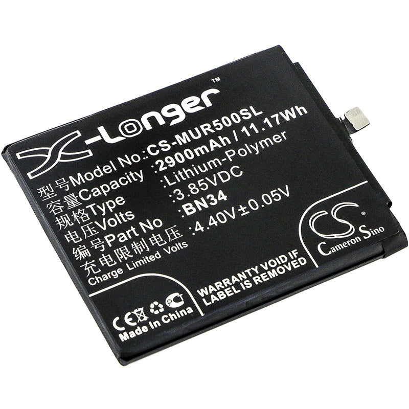2900mAh Battery - CS-MUR500SL / Li-Polymer / Volts: 3.85