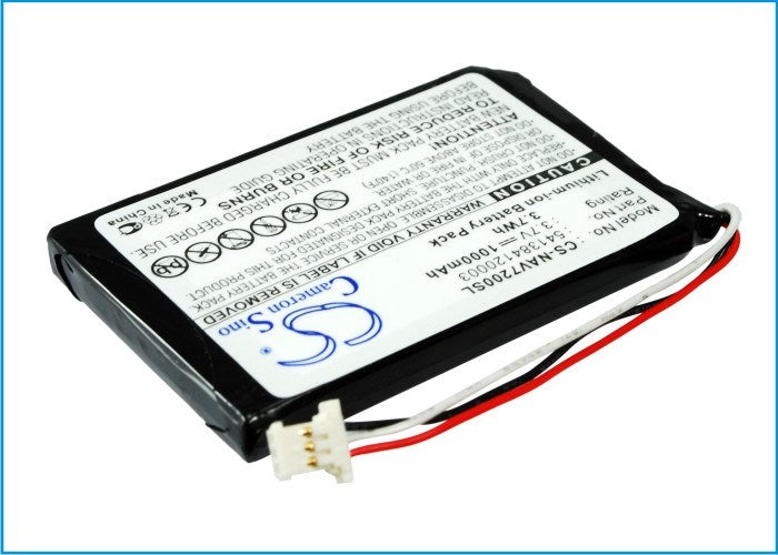 1000mAh Battery - CS-NAV7200SL / Li-ion / Volts: 3.7