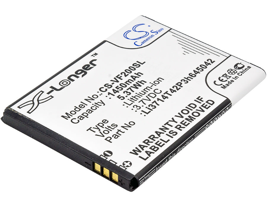 1450mAh Battery - CS-VF200SL / Li-ion / Volts: 3.7