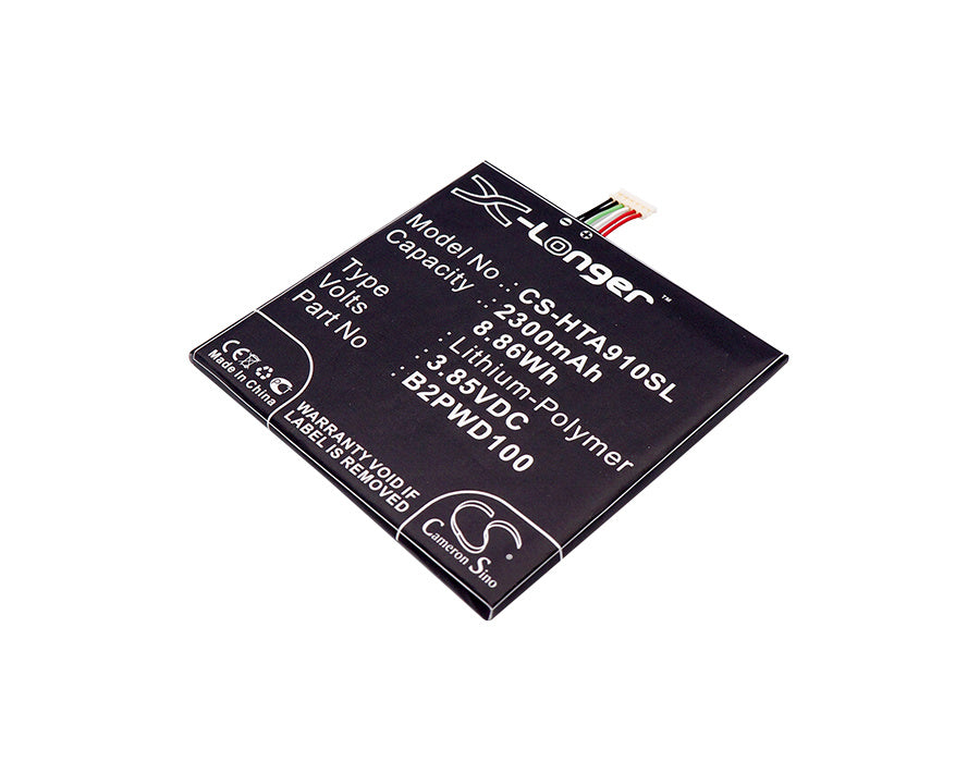 2300mAh Battery - CS-HTA910SL / Li-Polymer / Volts: 3.85