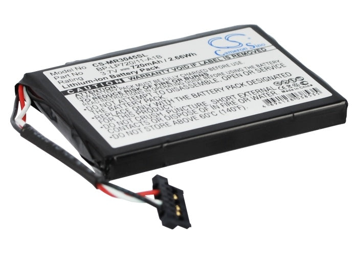 720mAh Battery - CS-MR3045SL / Li-ion / Volts: 3.7