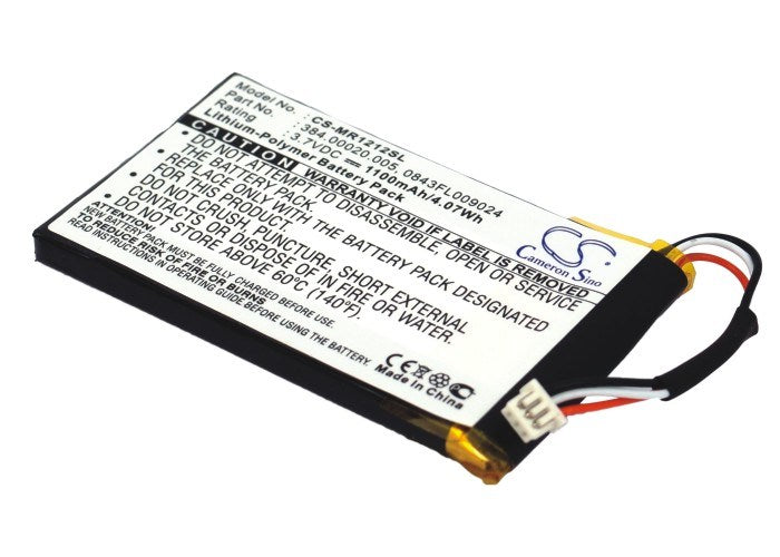1100mAh Battery - CS-MR1212SL / Li-Polymer / Volts: 3.7