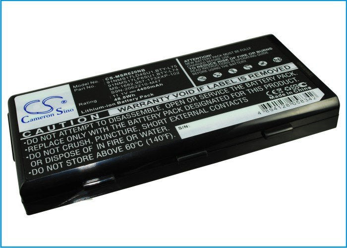 4400mAh Battery - CS-MSR620NB / Li-ion / Volts: 11.1