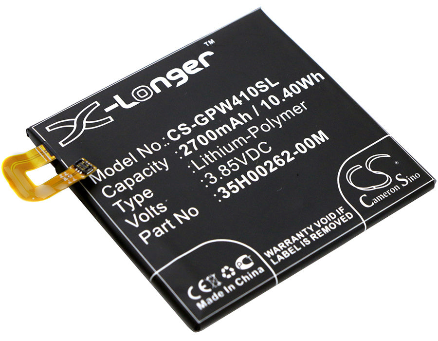 2700mAh Battery - CS-GPW410SL / Li-Polymer / Volts: 3.85