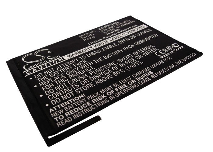 4490mAh Battery - CS-IPA144SL / Li-Polymer / Volts: 3.7