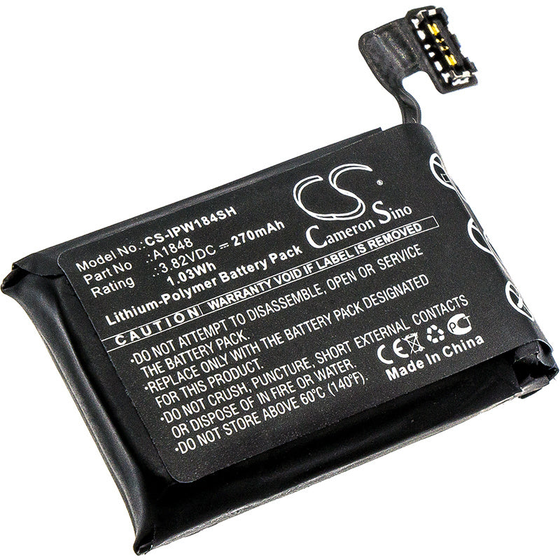 270mAh Battery - CS-IPW184SH / Li-Polymer / Volts: 3.82