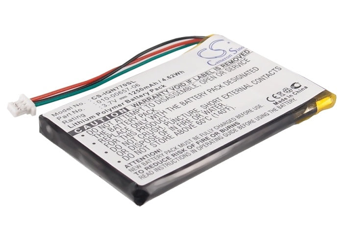 1250mAh Battery - CS-IQN770SL / Li-Polymer / Volts: 3.7