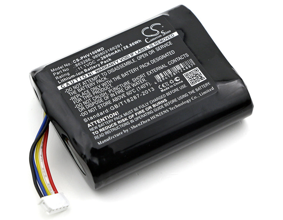 2600mAh Battery - CS-PHV100MD / Li-ion / Volts: 11.1