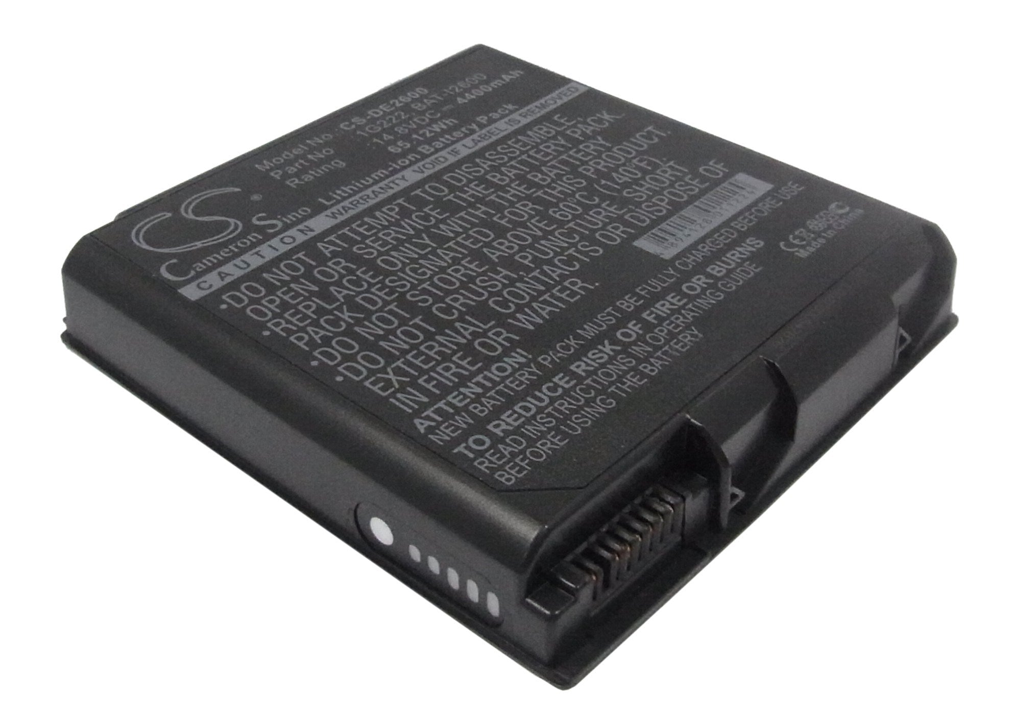 4400mAh Battery - CS-DE2600 / Li-ion / Volts: 14.8