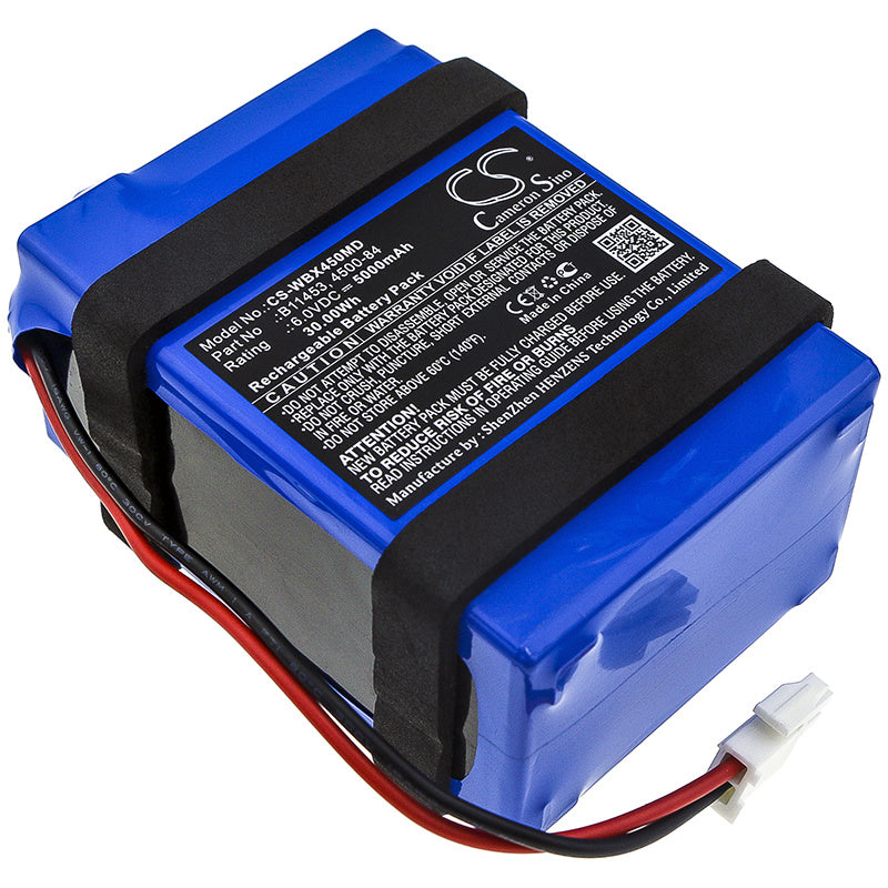 5000mAh Battery - CS-WBX450MD / Sealed Lead Acid / Volts: 6