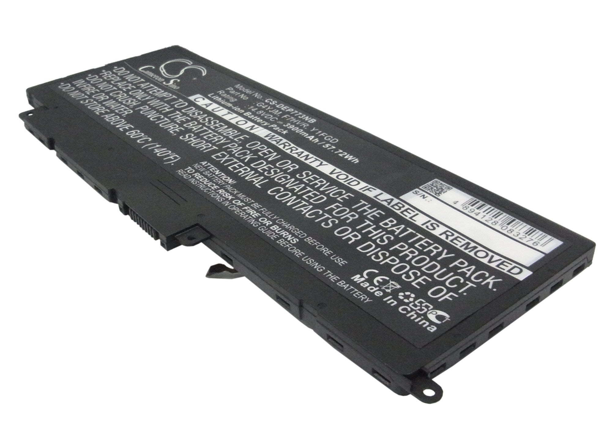 3900mAh Battery - CS-DEP773NB / Li-ion / Volts: 14.8