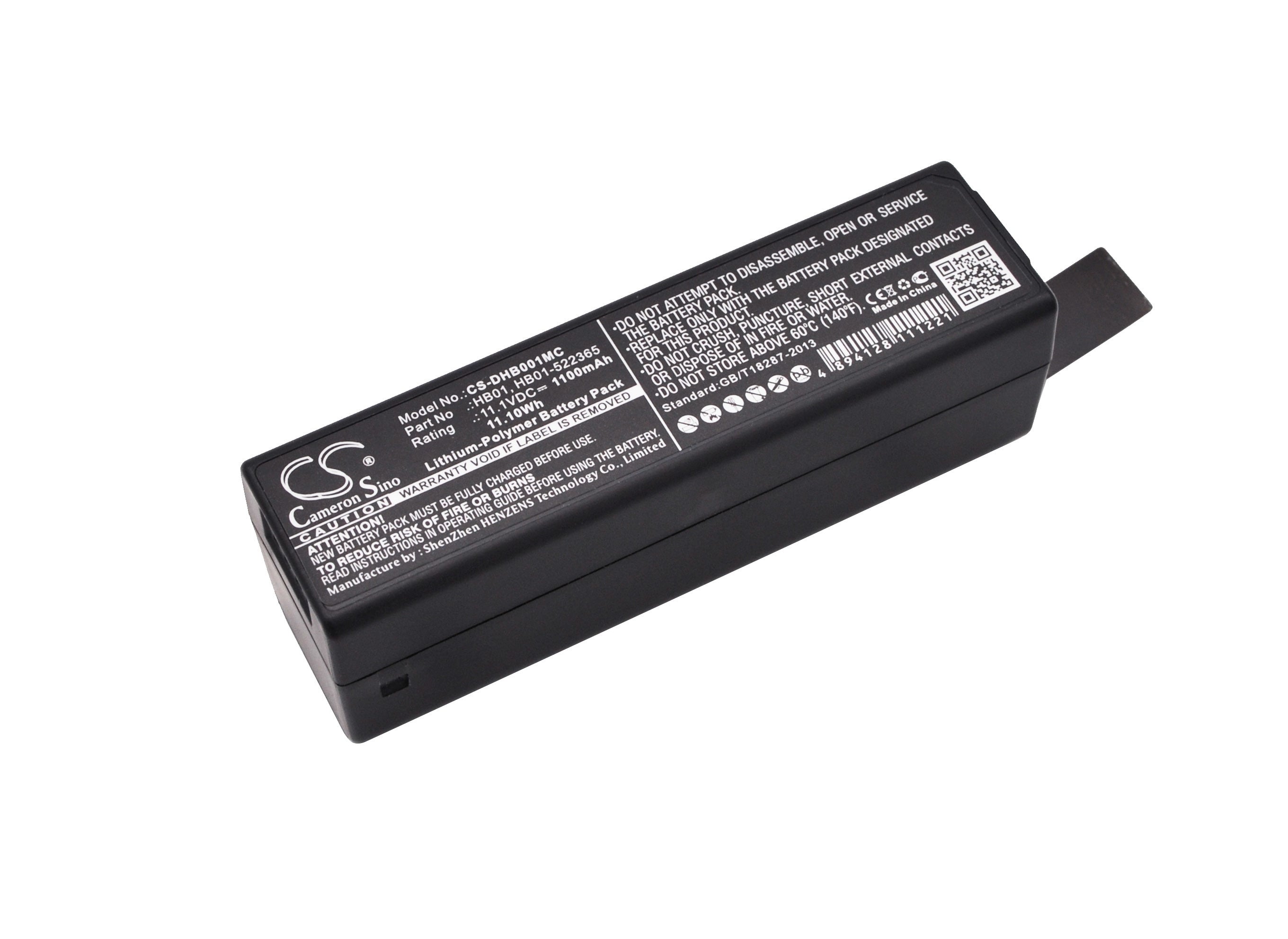 1100mAh Battery - CS-DHB001MC / Li-Polymer / Volts: 11.1